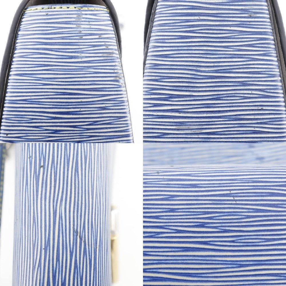 Louis Vuitton Twist Handbag Epi Leather, BLUE, LEATHER, Shoulder bag