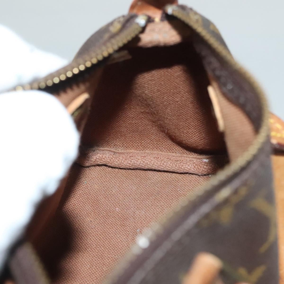 Louis Vuitton Speedy Mini HL Handbag Monogram Canvas, BROWN, CANVAS, Handbag