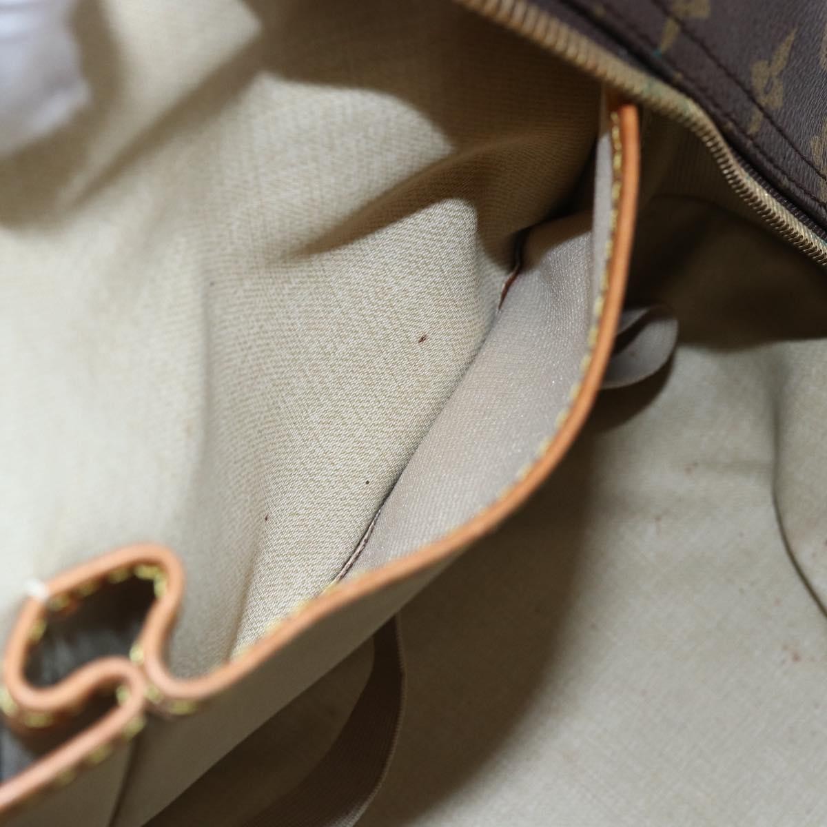 Louis Vuitton Deauville Handbag Monogram Canvas, BROWN, CANVAS, Handbag