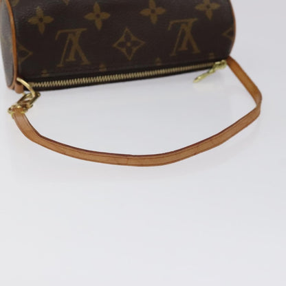 Louis Vuitton Papillon Pochette Monogram Canvas, BROWN, CANVAS, Handbag