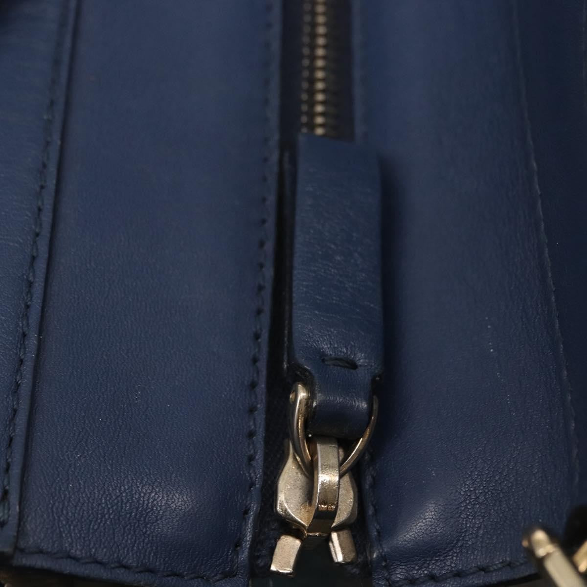 Valentino Garavani Rockstud Tote Rigid Leather, BLUE, LEATHER, Handbag