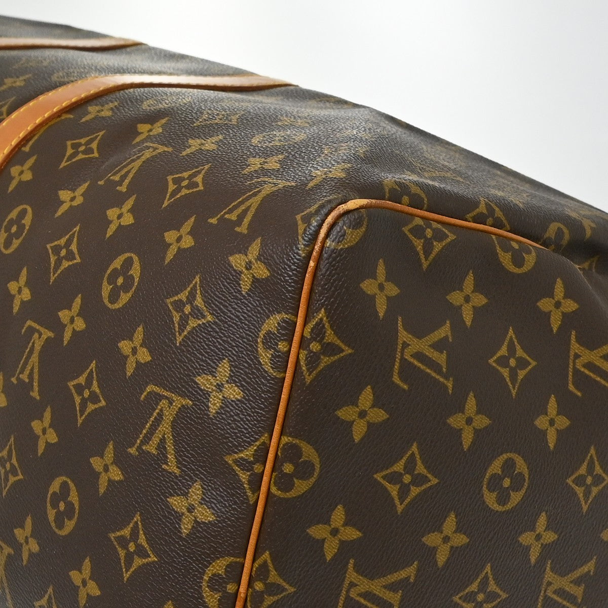 Louis Vuitton Keepall Bag Monogram Canvas, Brown, Canvas, Travel Bag
