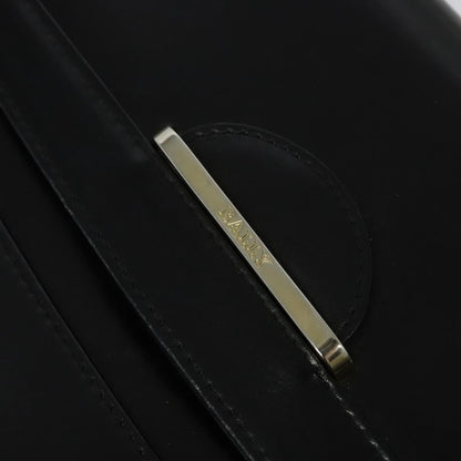 Bally Vintage Shoulder Bag Leather, Black, Leather, Shoulder Bag