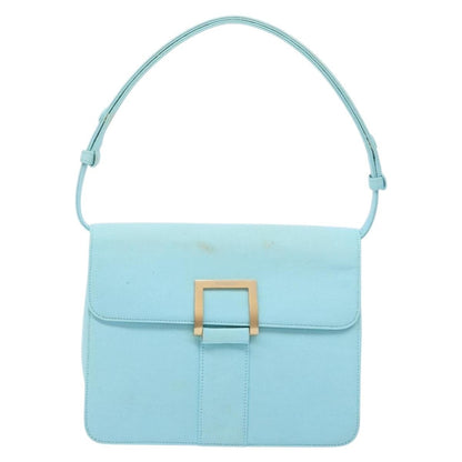 Saint Laurent Vintage Shoulder Bag Canvas, BLUE, CANVAS, Shoulder bag