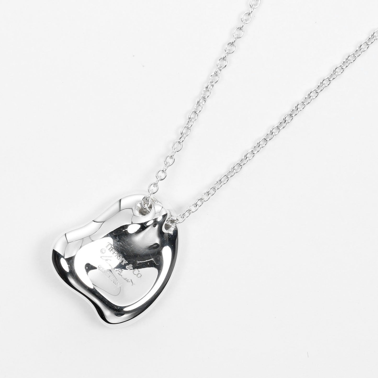 Tiffany & Co. Elsa Peretti Full Heart Necklace Silver 925, SILVER, SILVER, Necklace