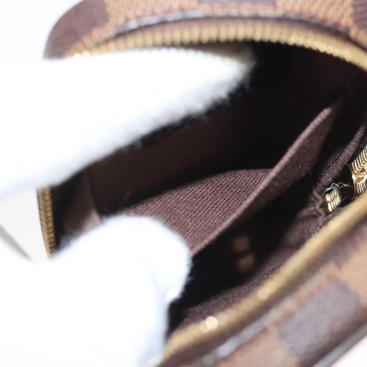 Louis Vuitton Etui Okapi Camera Case Damier, BROWN, CANVAS, Travel bag