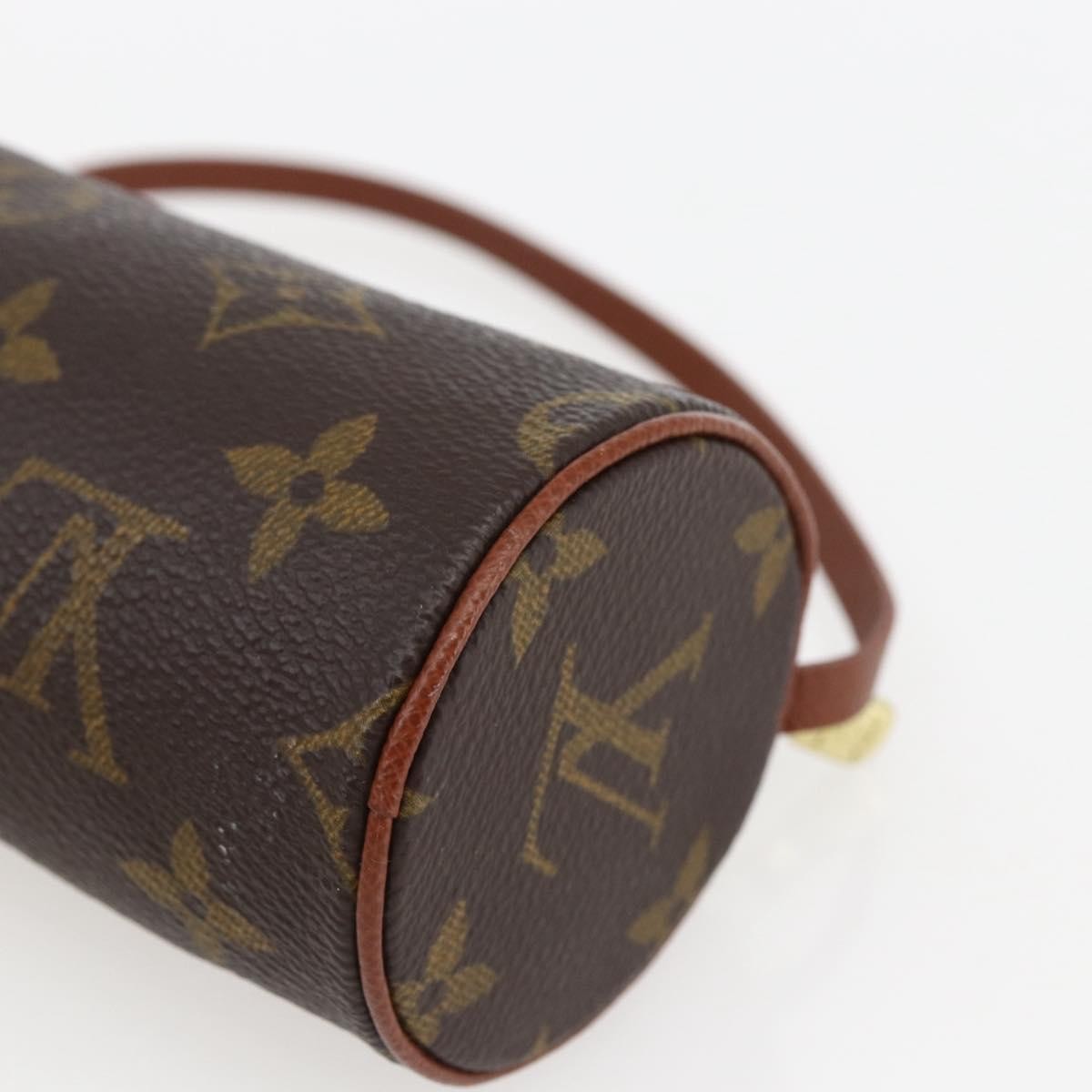Louis Vuitton Papillon Pochette Monogram Canvas, BROWN, CANVAS, Clutche & pouche