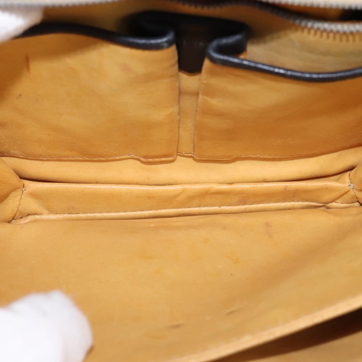 Celine Shoulder Bag Leather, BLACK, LEATHER, Shoulder bag