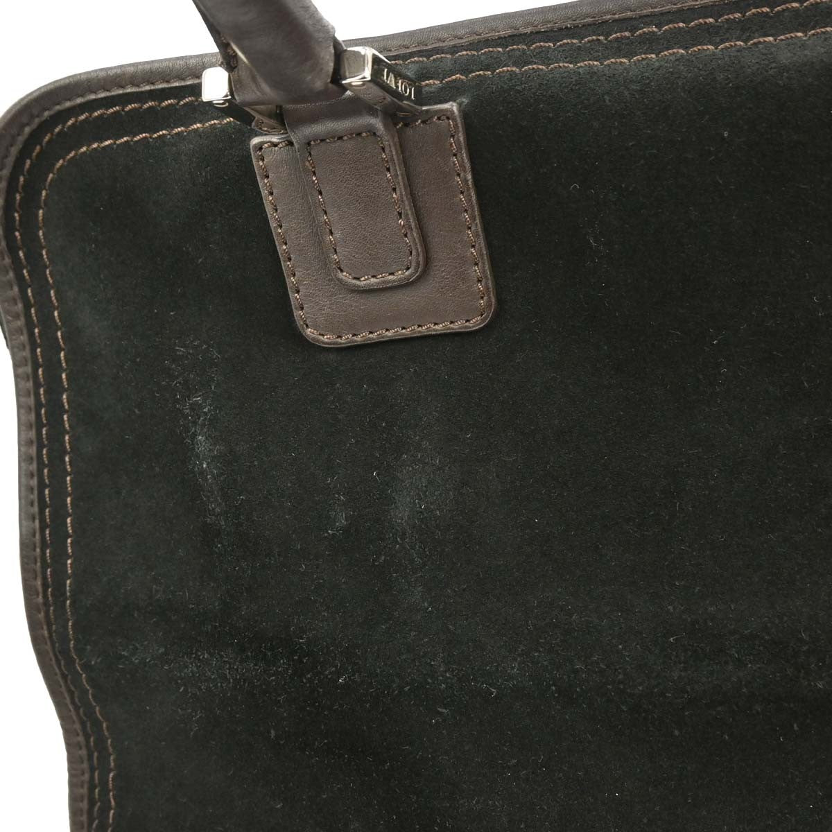 Loewe Amazona Bag Suede, BLACK, SUEDE, Handbag