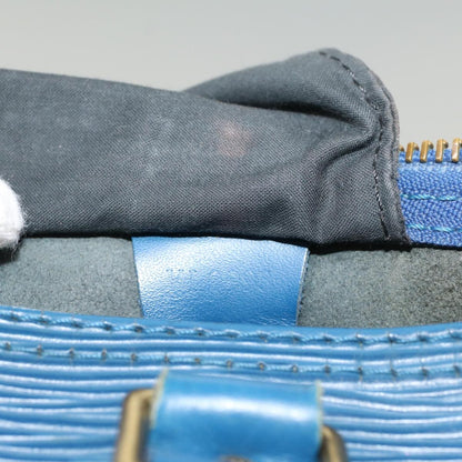 Louis Vuitton Speedy Handbag Epi Leather, BLUE, LEATHER, Handbag