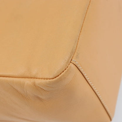 Loewe Anagram handbag Leather, BEIGE, LEATHER, Handbag
