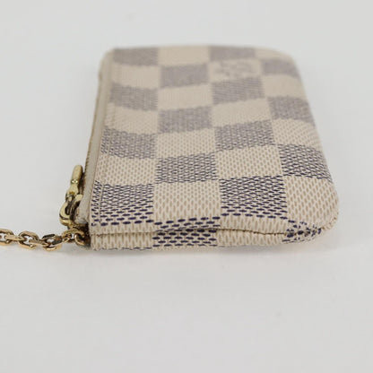 Louis Vuitton Pochette clés NM Canvas, WHITE, CANVAS, Wallets