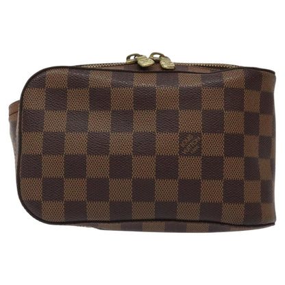 Louis Vuitton Geronimos Waist Bag Damier, BROWN, CANVAS, Shoulder bag