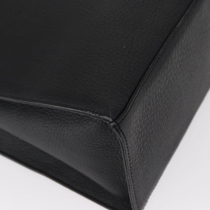 Burberry Vintage Handbag Leather, BLACK, LEATHER, Handbag