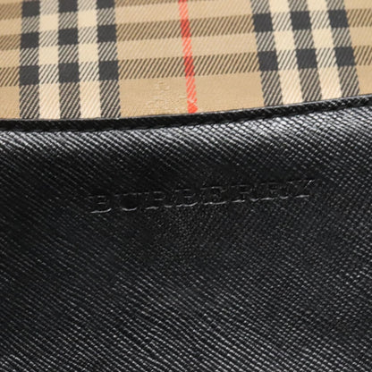 Burberry Nova Check Tote Canvas and Leather, BEIGE, CANVAS, Tote bag