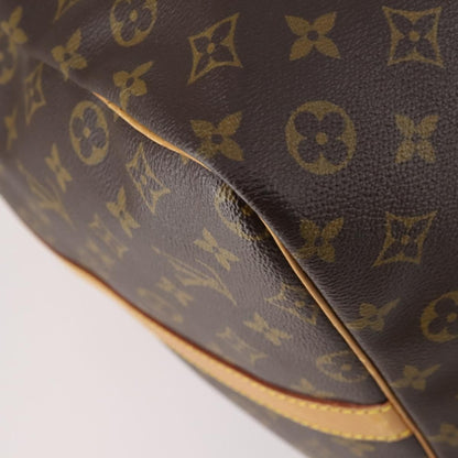 Louis Vuitton Keepall Bandouliere Bag Monogram Canvas, BROWN, CANVAS, Travel bag