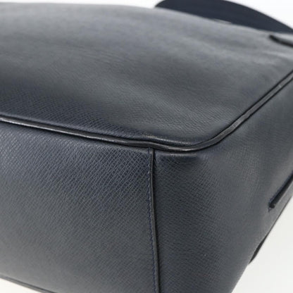 Louis Vuitton Roman Handbag Taiga Leather, NAVY, LEATHER, Shoulder bag