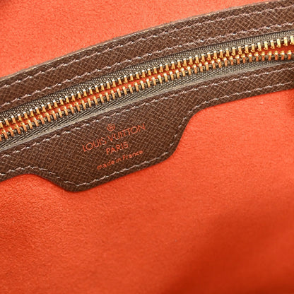 Louis Vuitton Triana Bag Damier, BROWN, CANVAS, Handbag