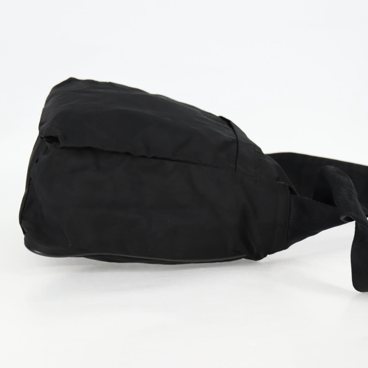 Prada Vintage Shoulder Bag Tessuto, Black, Nylon, Shoulder Bag