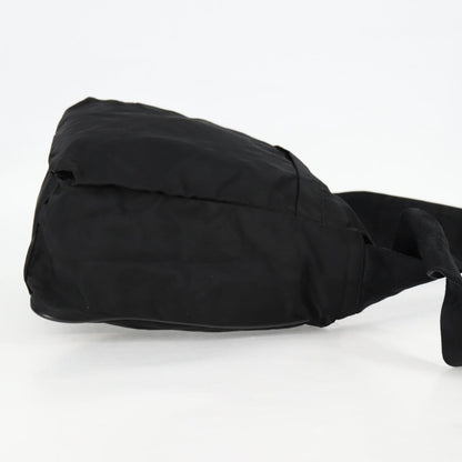 Prada Vintage Shoulder Bag Tessuto, Black, Nylon, Shoulder Bag