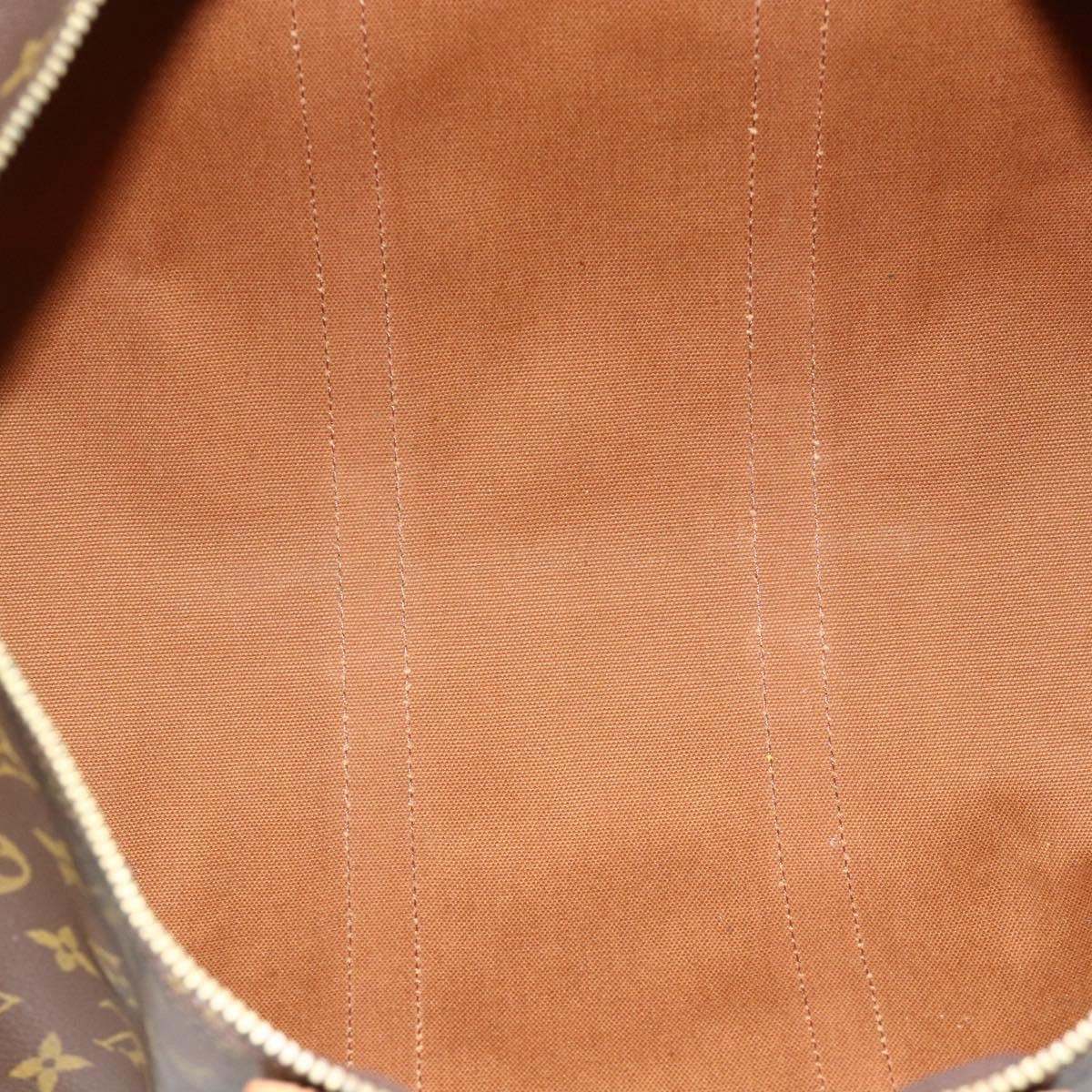 Louis Vuitton Keepall Bag Monogram Canvas, Brown, Canvas, Travel Bag