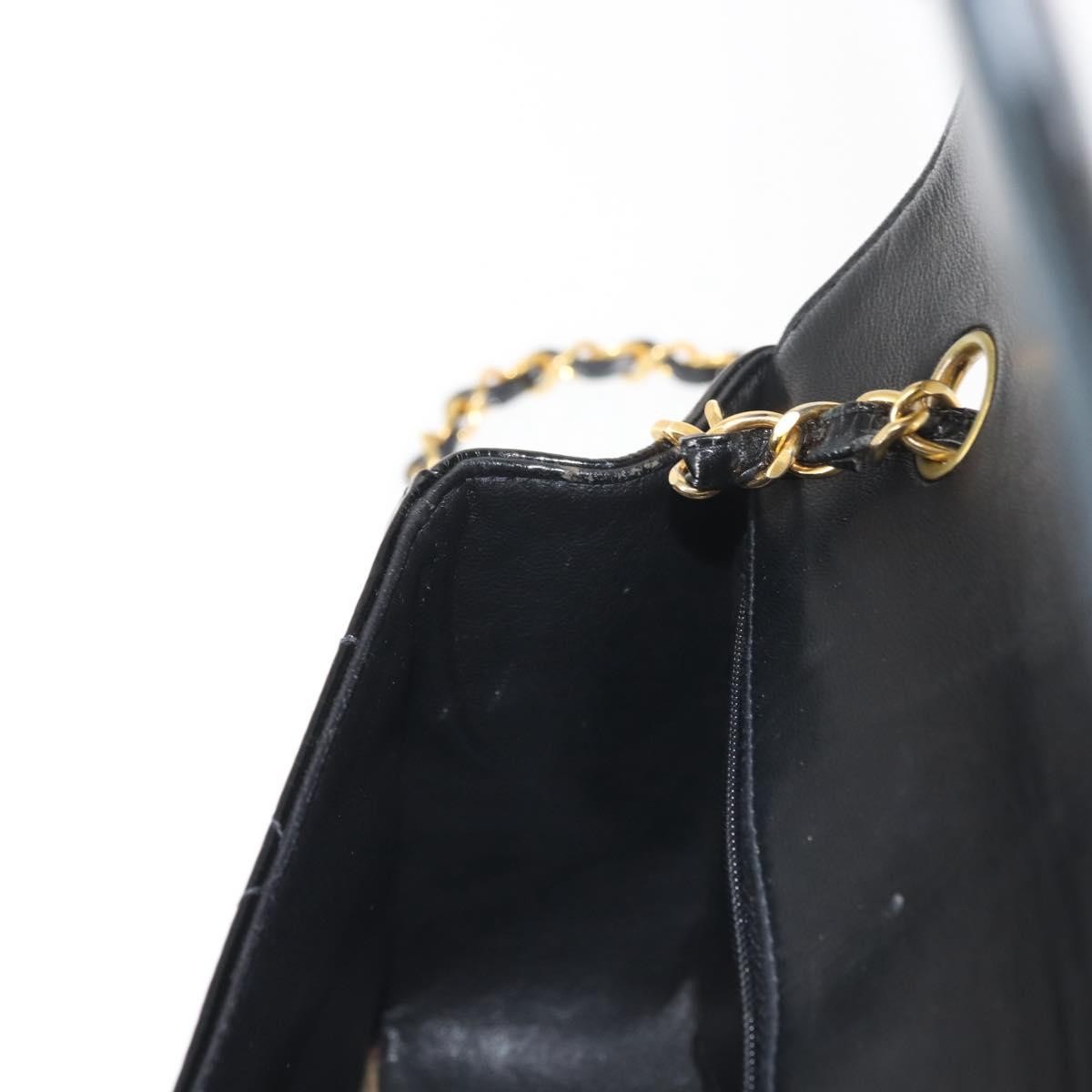 Chanel Vintage Diana Flap Bag Quilted Patent, BLACK, PATENT_LEATHER, Shoulder bag