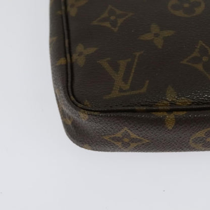 Louis Vuitton Pochette Accessoires NM Monogram Canvas, BROWN, CANVAS, Clutche & pouche
