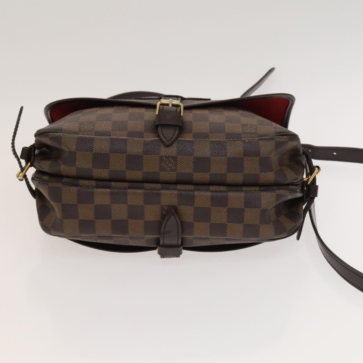 Louis Vuitton Saumur Handbag Damier, BROWN, CANVAS, Handbag