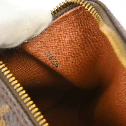 Louis Vuitton Papillon Handbag Monogram Canvas, Brown, Canvas, Handbag