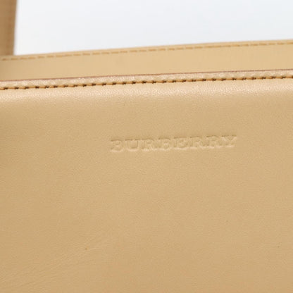 Burberry Vintage Handbag Leather, BEIGE, LEATHER, Handbag