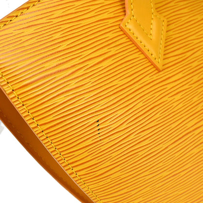 Louis Vuitton Saint Jacques Handbag Epi Leather, Yellow, Leather, Shoulder Bag
