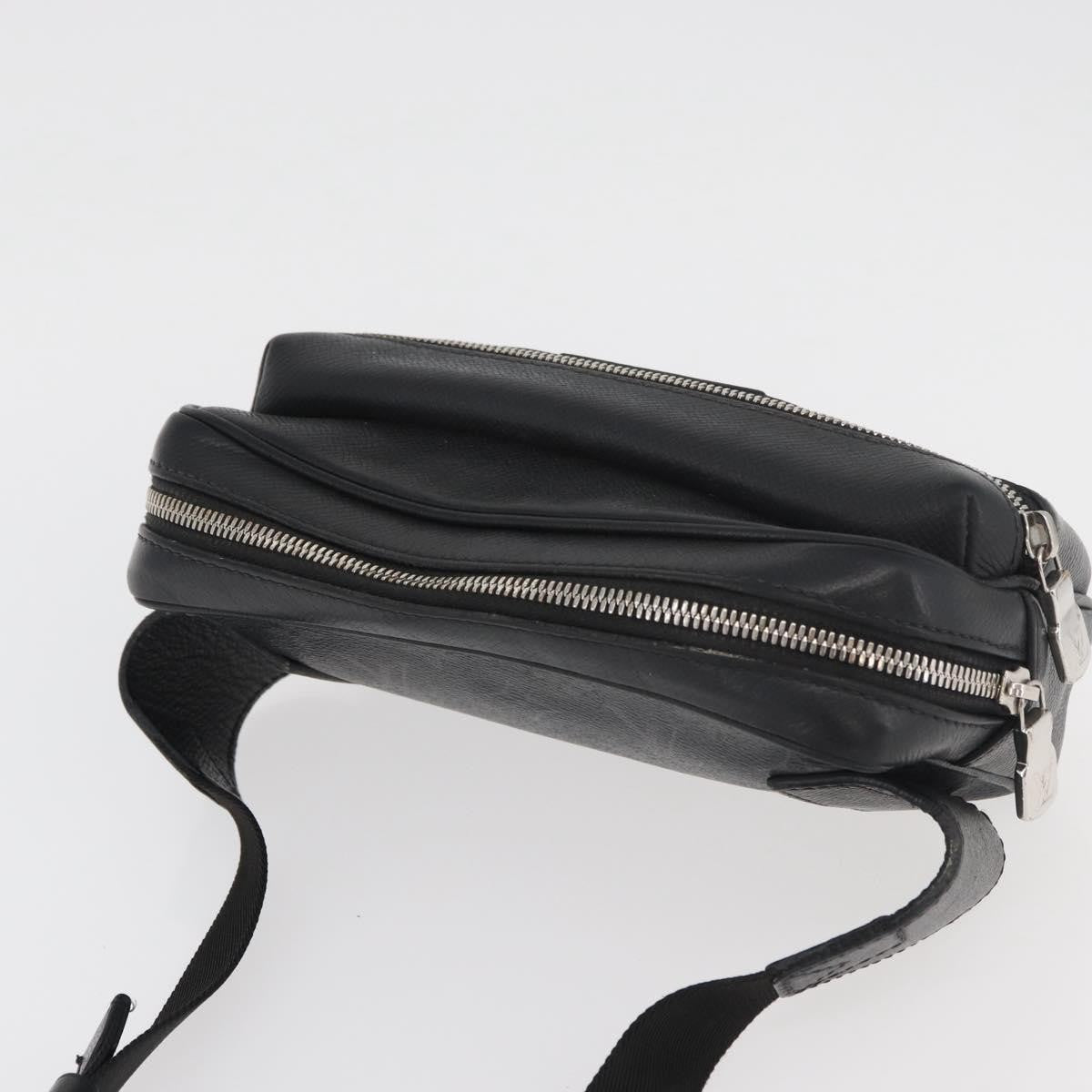 Louis Vuitton Outdoor BumBag Monogram Taigarama, Gray, Canvas, Crossbody Bag