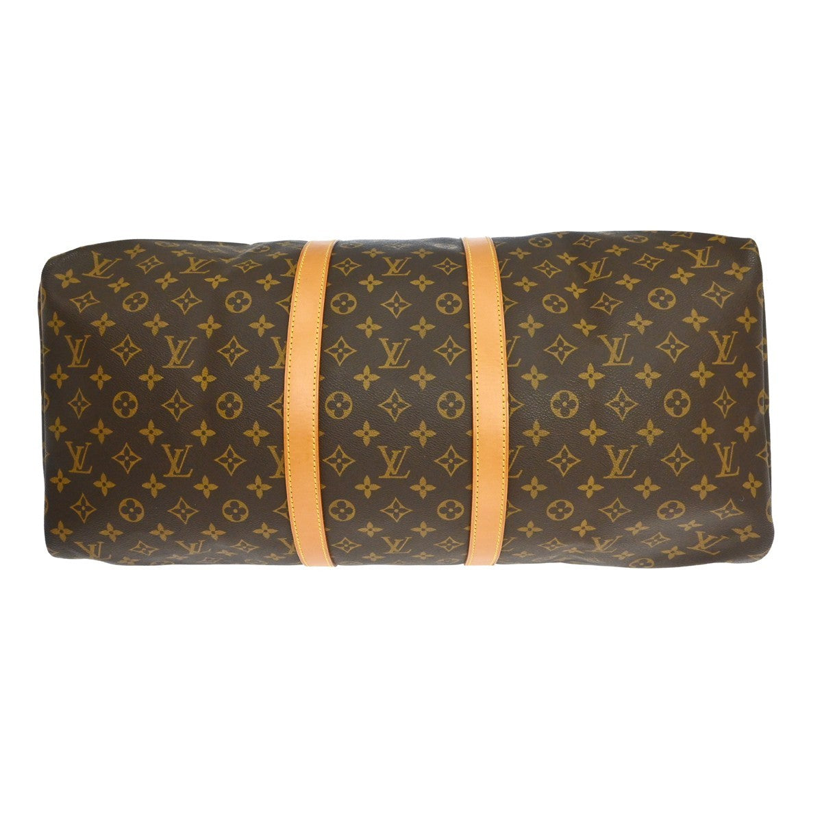 Louis Vuitton Keepall Bag Monogram Canvas, Brown, Canvas, Travel Bag