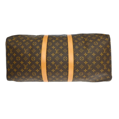 Louis Vuitton Keepall Bag Monogram Canvas, Brown, Canvas, Travel Bag