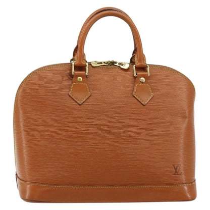 Louis Vuitton Alma Handbag Epi Leather, Brown, Leather, Handbag