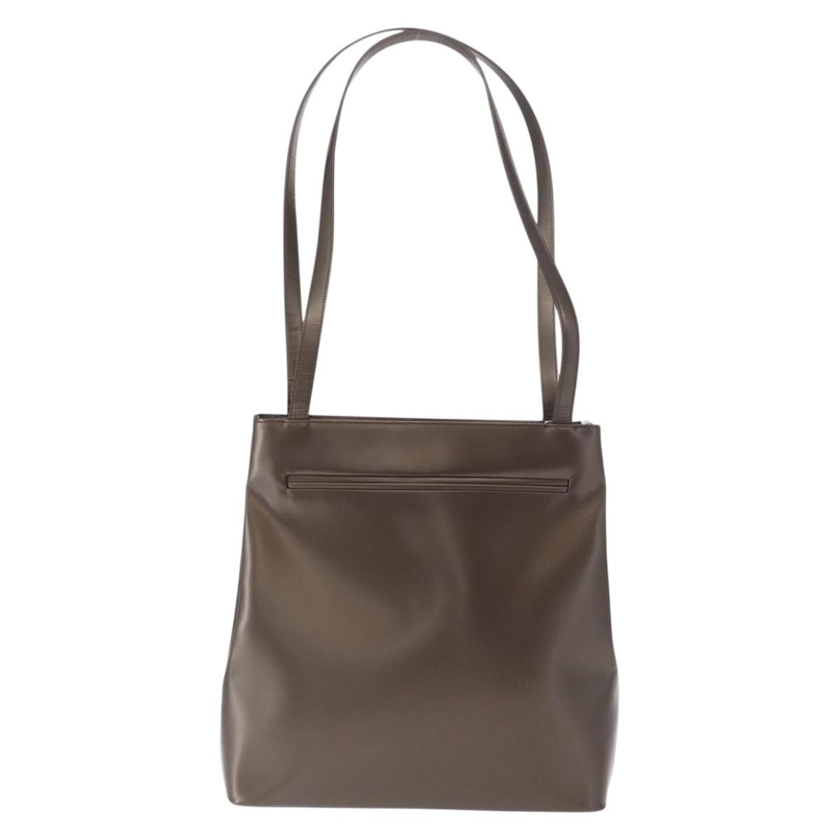 Loewe Vintage Shoulder Bag Leather, BROWN, LEATHER, Shoulder bag