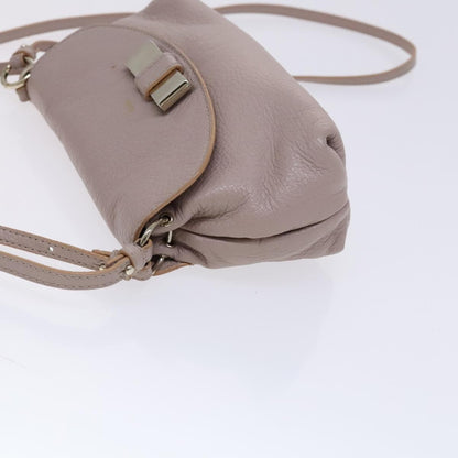 Chloe Lily Shoulder bag Leather, Purple, Leather, Shoulder Bag