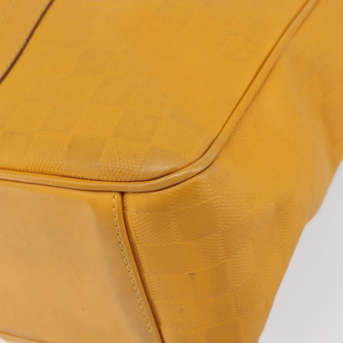 Louis Vuitton Tadao Handbag Damier Infini Leather, YELLOW, LEATHER, Handbag