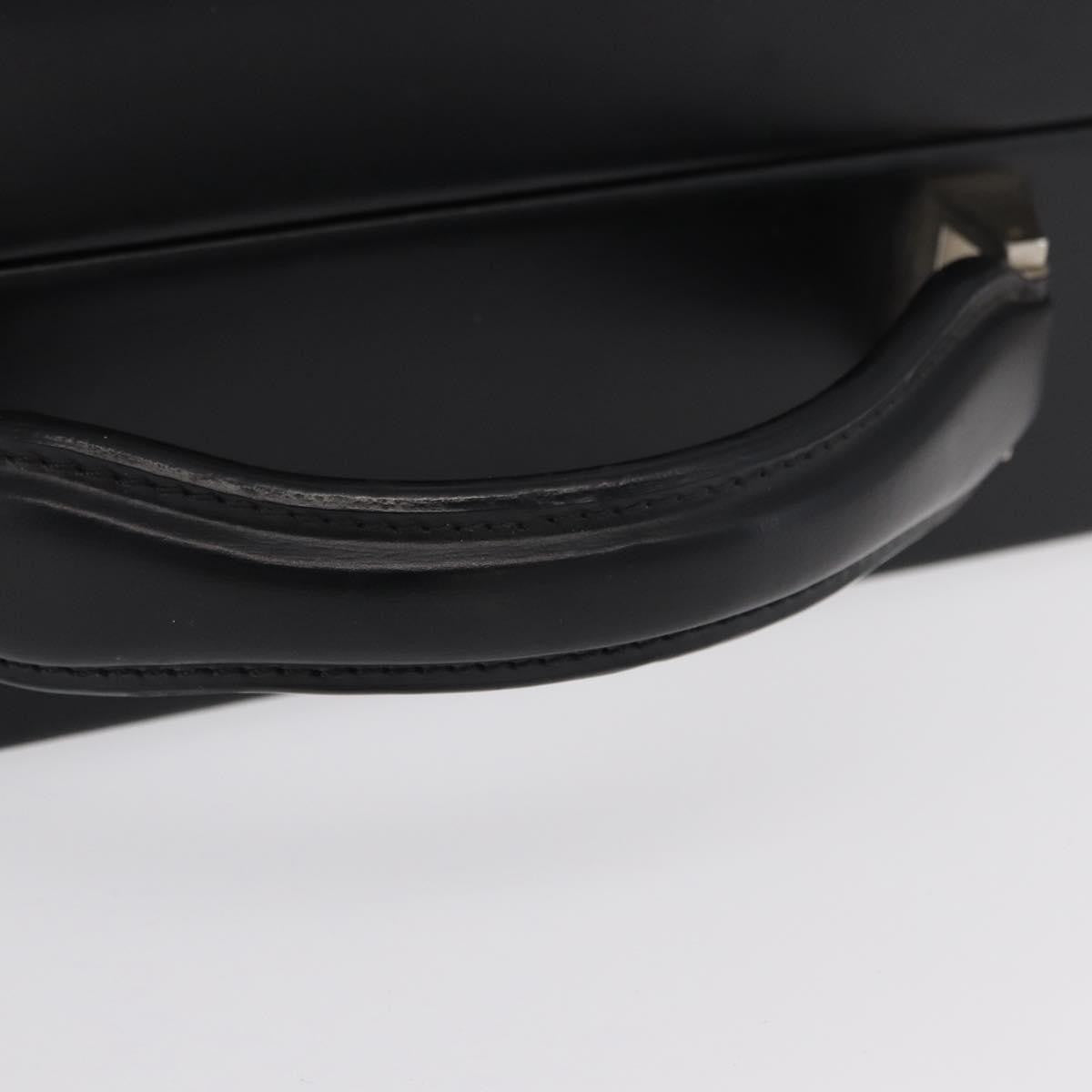 Loewe Anagram Business Leather, BLACK, LEATHER, Briefcase