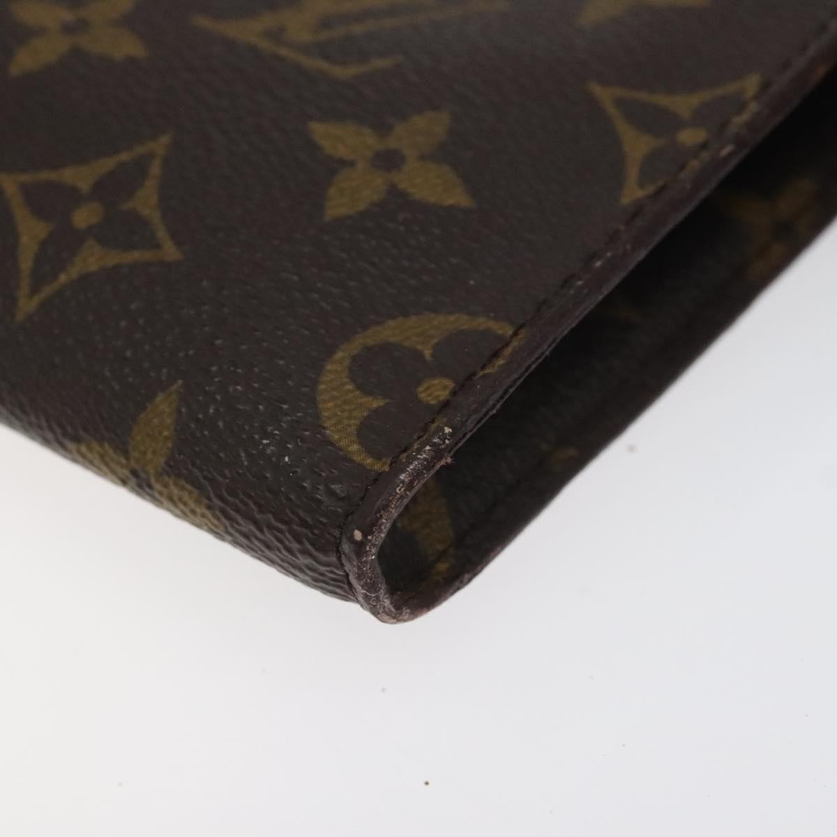 Louis Vuitton Pochette Accessoires Monogram Canvas, BROWN, CANVAS, Clutche & pouche