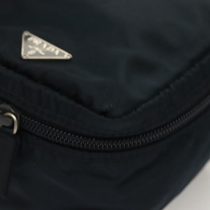 Prada Zip Around Toiletry Bag Tessuto, Navy, Nylon, Clutch