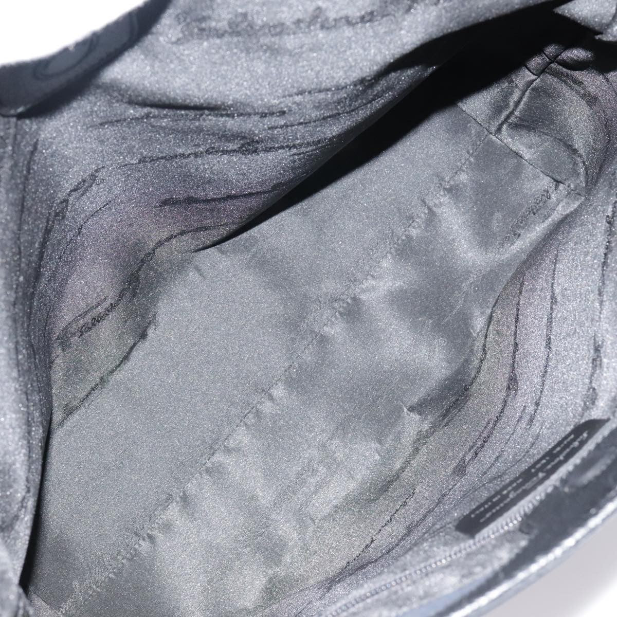 Salvatore Ferragamo Gancini Tote Gancini Canvas, NAVY, CANVAS, Tote bag