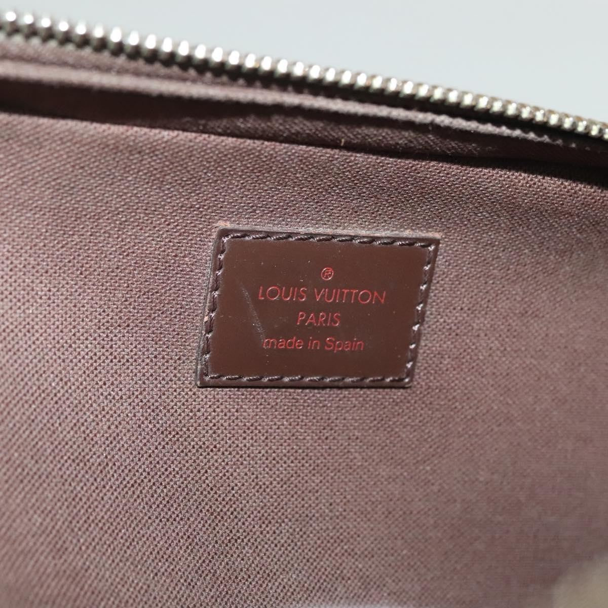 Louis Vuitton Geronimos Waist Bag Damier, BROWN, CANVAS, Shoulder bag