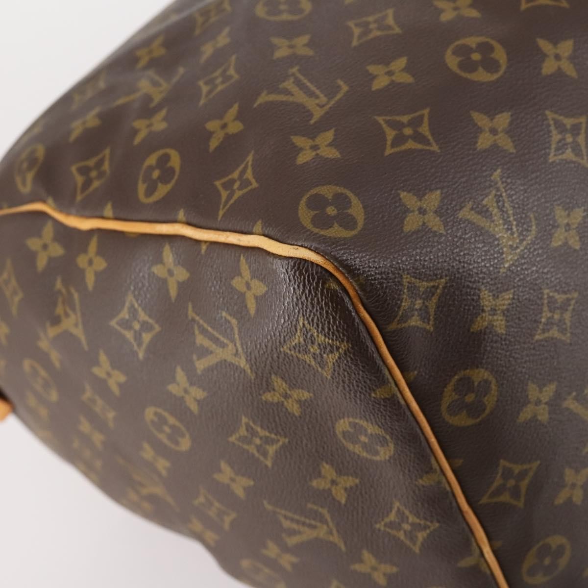Louis Vuitton Keepall Bag Monogram Canvas, BROWN, CANVAS, Travel bag