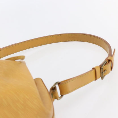 Louis Vuitton Petit Noe Handbag Epi Leather, YELLOW, LEATHER, Shoulder bag