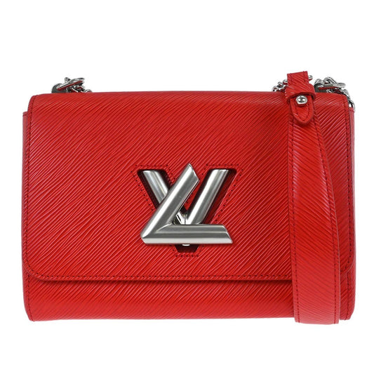 Louis Vuitton Twist Handbag Epi Leather, Red, Leather, Shoulder Bag