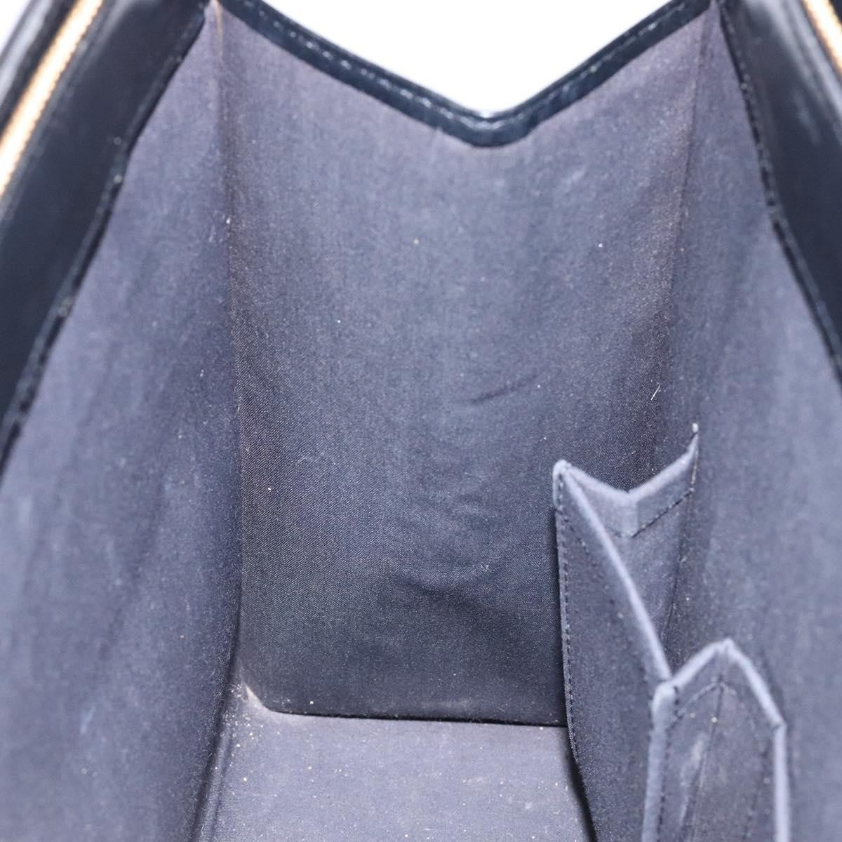 Louis Vuitton Croisette Handbag Epi Leather, BLACK, LEATHER, Tote bag