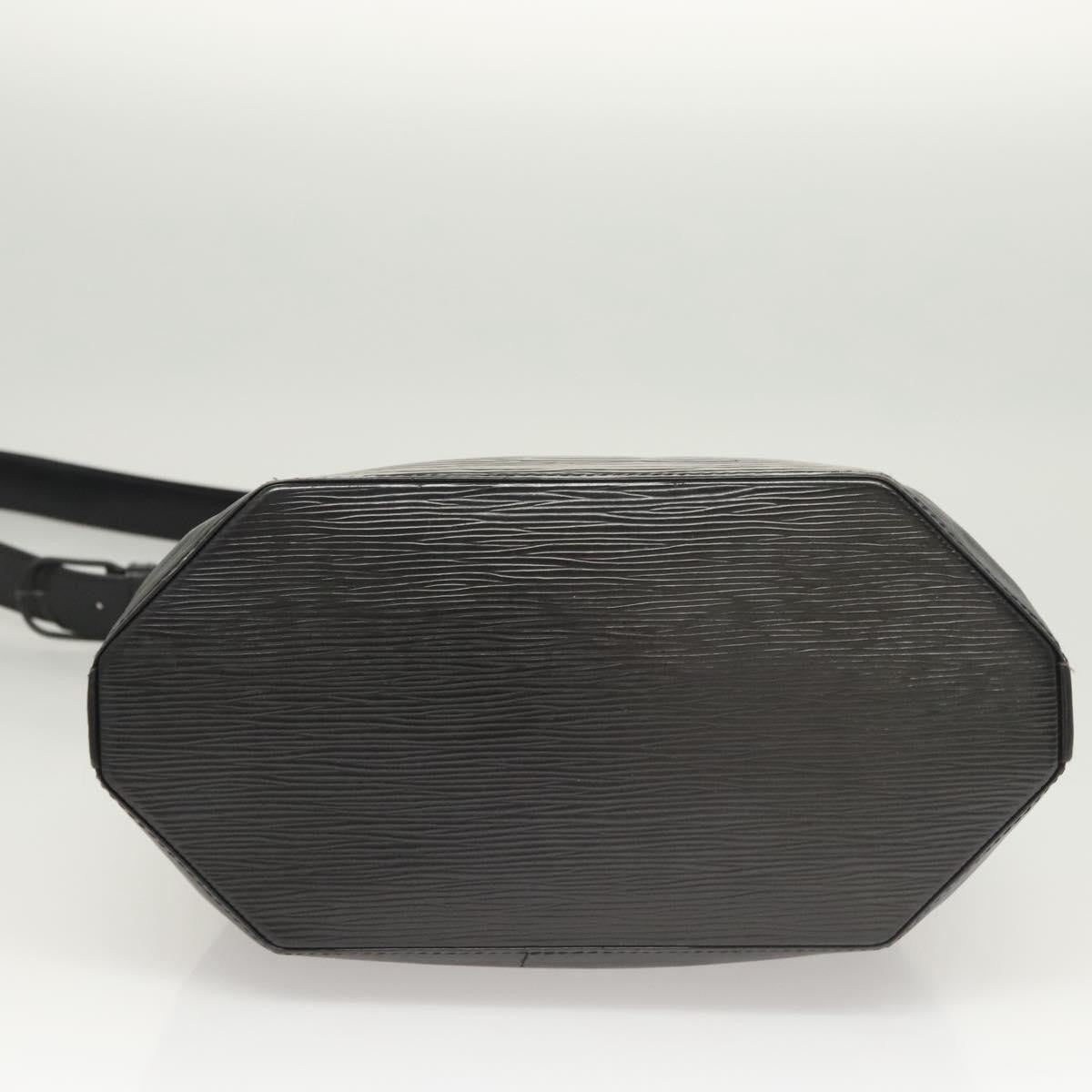 Louis Vuitton Vintage Sac d'Epaule Handbag Epi Leather, BLACK, LEATHER, Handbag