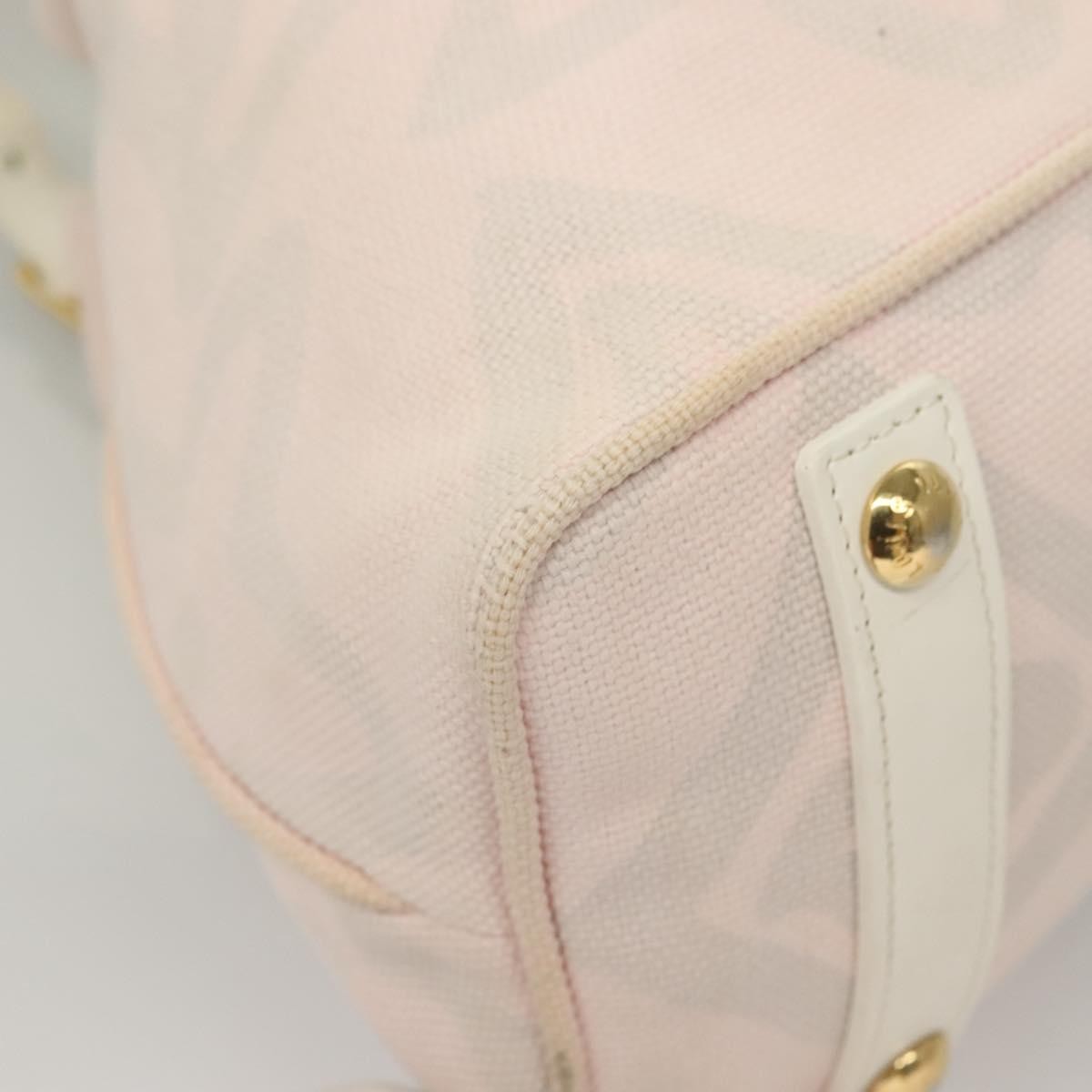 Louis Vuitton Tahitienne Cabas Canvas, PINK, CANVAS, Tote bag