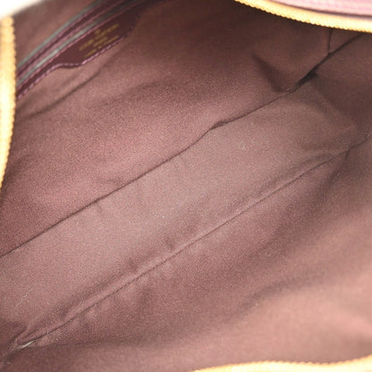 Louis Vuitton Reporter Bag Taiga Leather, PURPLE, LEATHER, Shoulder bag